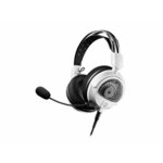Audio-Technica ATH-GDL3WH gaming slušalke, bela, mikrofon