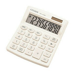 Kalkulator Citizen SDC810NRWHE, bel, namizni, desetmestni, dvojno napajanje