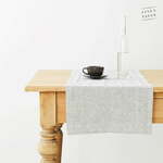 Lanen namizni tekač 40x200 cm Thin Black Stripes – Linen Tales