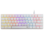 White Shark GK-006211 Nagamaki mehanska tipkovnica, USB, bela/rdeča