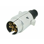 BLOW ELECTRONICS vtič za avtomobilsko prikolico aluminij 7PIN 12-24V 4857