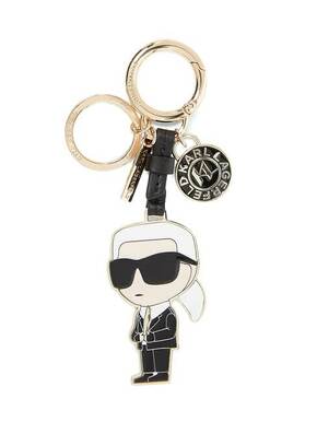 Obesek za ključe Karl Lagerfeld - pisana. Obesek za ključe iz kolekcije Karl Lagerfeld. Model izdelan iz kombinacija različnih materialov.