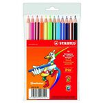 WEBHIDDENBRAND Stabilo Trio Crayons 12 barv