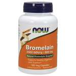 NOW Foods Bromelain, 500 mg, 60 zeliščnih kapsul