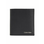 Calvin Klein Moška denarnica Ck Concise Trifold 6Cc W/Coin K50K510593 Črna