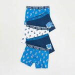 Reserved - BOYS` BRIEFS MULTI - modra modra 95% BOMBAŽ, 5% ELASTAN 706CY-55X