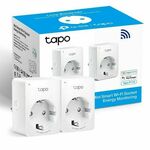 TP-LINK tapo p110 mini smart wi-fi 4-pack pametna vtičnica Tapo p110 mini smart wi-fi