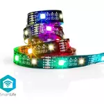 WEBHIDDENBRAND NEDIS Bluetooth Smart LED trak/ 4W/ IP20/ za TV/ 380lm/ 2700K/ toplo bela/ RGB/ Nedis SmartLife/ 2m