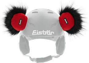 Eisbär Teddy Ears Black/Red UNI Smučarska čelada