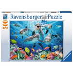 Ravensburger sestavljanka Delfini, 500 delov (14710)