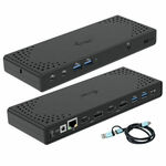 I-tec USB 3.0 / USB-C / Thunderbolt Priključna postaja z dvema zaslonoma PD 100W