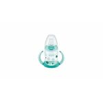Caretero 743943 STEKLENIČKA 150ML - INDIKATOR TEMPERATURE - ROČAJ SILIKONSKI - ustnik BREZ razlitja - 4008600387305