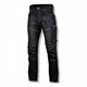 LAHTI PRO delovne hlače slim fit, črne, 3XL L4051706