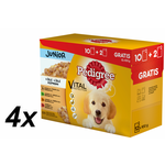 Pedigree hrana za mlade pse multipaket 4 x (12 x 100g)