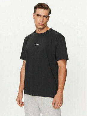 New Balance Majica Athletics Remastered Graphic Cotton Jersey Short Sleeve T-shirt MT31504 Črna Regular Fit