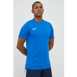 Kratka majica za vadbo Nike - modra. Kratka majica za vadbo iz kolekcije Nike. Model izdelan iz materiala, ki odvaja vlago.