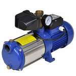 vidaXL Brizgalna črpalka z merilnikom 1300 W 5100 L/h modra
