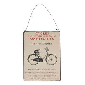 Stenski znak retro kolo Rex London Bicycle
