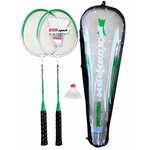 Kubisport Set za badminton - 2 loparja + košarica + kovček