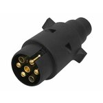 BLOW ELECTRONICS vtič za avtomobilsko prikolico PVC 7PIN 12-24V 4856