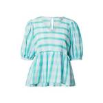 mbym Bluza 'Chidera' žad / pastelno zelena / bela 8335924