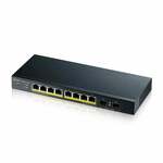 Zyxel GS1900-10HP v2 switch, 10x/8x