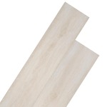 PVC talne plošče 5,26 m² 2 mm barva bele hrastovine
