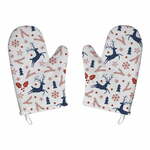 Božične kuhinjske rokavice v kompletu 2 kom Christmas Symbols - Butter Kings