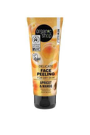 "Organic Shop Delicate Face Peeling Apricot &amp; Mango - 750 ml"