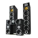 Beng V9B 5-kanalni Set Zvočnikov Za Domači Kino 1240 W MAX Črni
