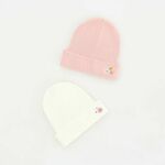 Reserved - BABIES` CAP MULTI - bledo zelena bledo zelena 52% VISKOZA, 27% POLIESTER, 21% POLIAMID 502DW-07X