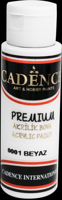 WEBHIDDENBRAND Akrilna barva Cadence Premium - bela / 70 ml