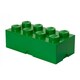 LEGO škatla za shranjevanje 8 - temno zelena 250 x 500 x 180 mm
