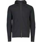 POC Merino Zip Hood Uranium Black 2XL Jopa s kapuco