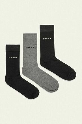 Dkny - Nogavice (3-pack) S5.6200 - pisana. Visoke nogavice iz kolekcije Dkny. Model iz gladkega materiala. Komplet treh parov.