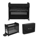 KINDERKRAFT SELECT Potovalna posteljica Moon Dream Black