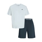 JACK & JONES Obleka za doma 'JACOMAHA' mornarska / bela 25516034