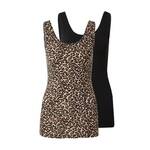 ONLY Spodnja majica 'ONLLive Love' kremna / brokat / črna 18427850