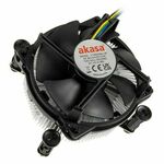 Akasa CPU hladilnik AK-CC6606BP01, 90x25mm, aluminij, 36.6dB/36dB, s.1700