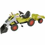 BIG CLAAS pedalni traktor z žlico in vozičkom