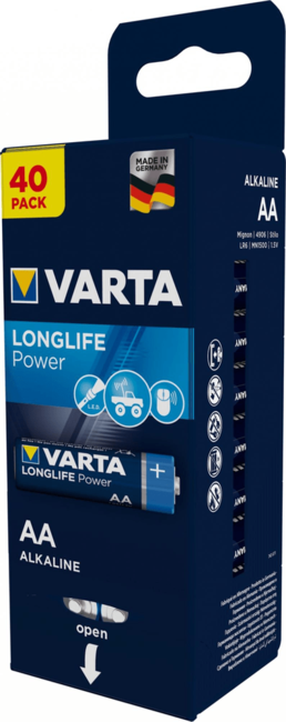 Varta 4906121154 Longlife Power AA Storagebox Foil baterije