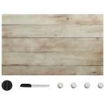 Greatstore Stenska magnetna tabla steklo 100x60 cm