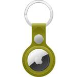 Apple AirTag FineWoven Key Ring Chartreuse