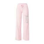 Juicy Couture Hlače 'LAYLA' roza / srebrna 25111206