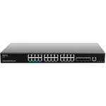 Grandstream GWN7813P Upravljano omrežno stikalo PoE s 3. plastjo, 24 vrat / 4 SFP