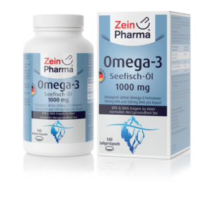 ZeinPharma Omega-3 1000 mg - 140 mehkih kapsul