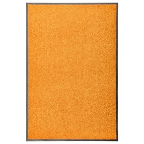 VidaXL Pralni predpražnik oranžen 60x90 cm