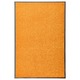 vidaXL Pralni predpražnik oranžen 60x90 cm
