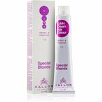 Kallos KJMN Hair Colour Keratin & Argan Oil Special Blonds barva za lase odtenek 90.01 Silver Blond 100 ml