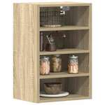 vidaXL viseča omara Sonoma Oak 40x29,5x60 cm inženirski les